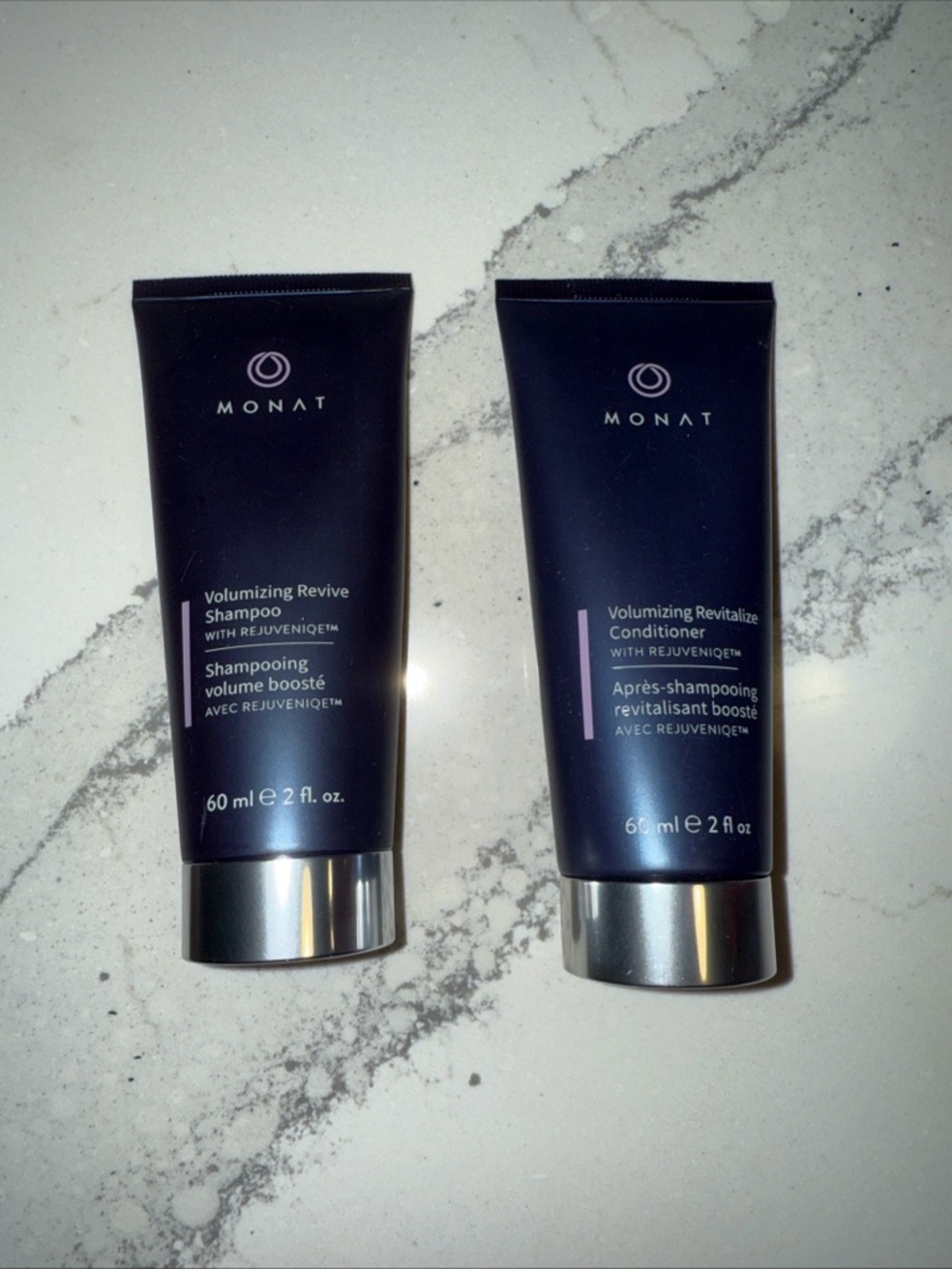 MONAT Volumizing Revive Shampoo & Revitalize Conditioner Set - travel size